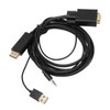 VGA to DP Connector Cable HD Video Converter Cable with