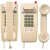 Traditional Wall Phone Metal Bell,Classic 2554 Wall Telephone (Hearing Aid