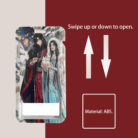 Heaven Official's Blessing Xie Lian Acrylic Figures Stand Decoration Hua Cheng Keychians Tian Guan Ci Fu ID Badge Holders for Men Women Fans 5 Pcs