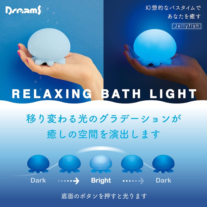 Dreams BAC64141 Bath Light, Blue, Diameter 3.1 inches (8 cm),