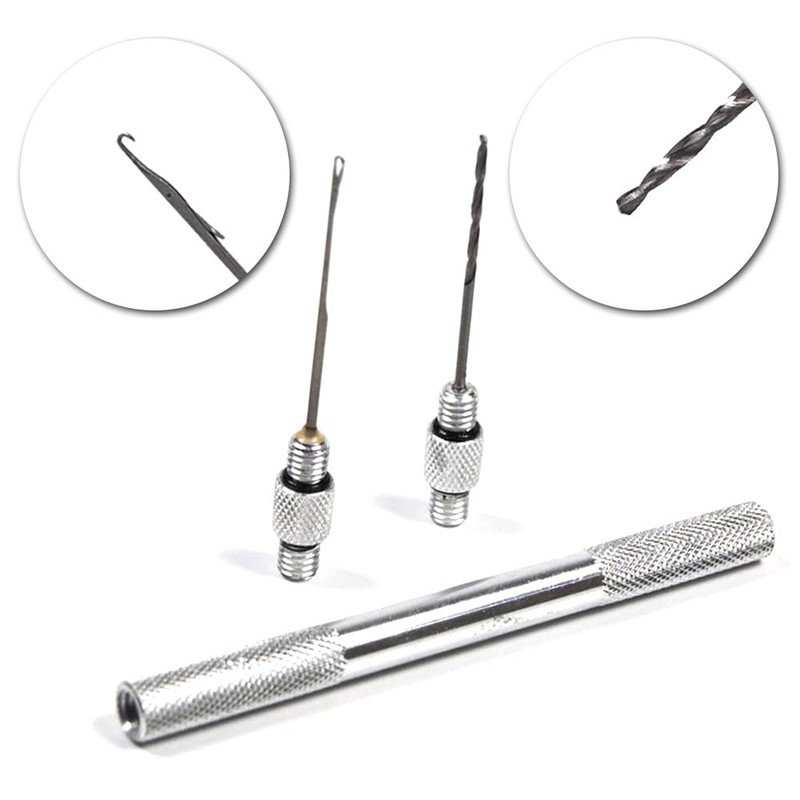 XINGYUXUXIN Baiting Tool Kit Fishing Bait Drill & Needle Combo