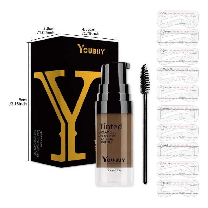 Henna Para Cejas - Gel Ceja Kit Waterproof Larga Duración