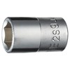 Tone 2S-09 Socket (Hexagon), 1/4 inch (6.35 mm), Width of