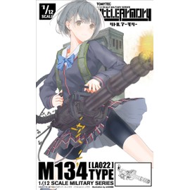 TOMYTEC Little Army LA022 M134 Minigun Type Plastic Model