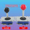 DOKLY Arcade Joystick Extender, 4 Pcs 1.5 CM Arcade Stick