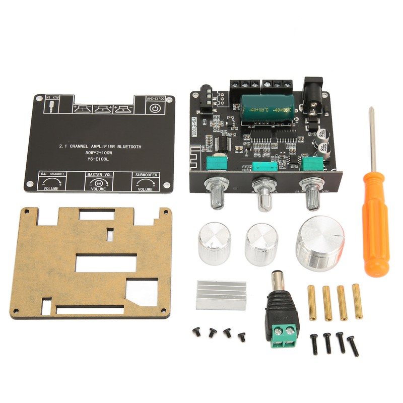 Digital Power Amplifier Module 2.1 Channel 50W 500W 100W Treble