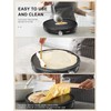 Crepe Maker Machine, Reemix Compact Pancake Griddle Precise Temperature Control,