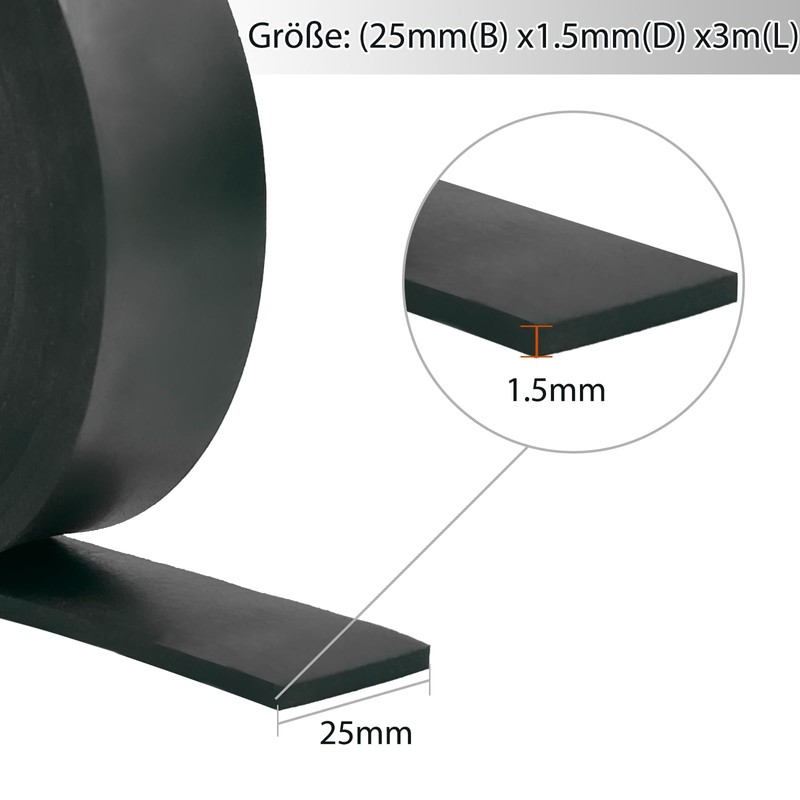 Rubber Strips, Neoprene Rubber Mat, Solid Rubber Profile Rubber Mats