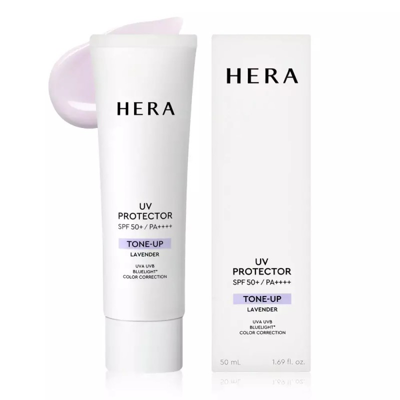 Hera 헤라 UV 프로텍터 톤업 라벤더 SPF50+ PA++++ 50ml Hera