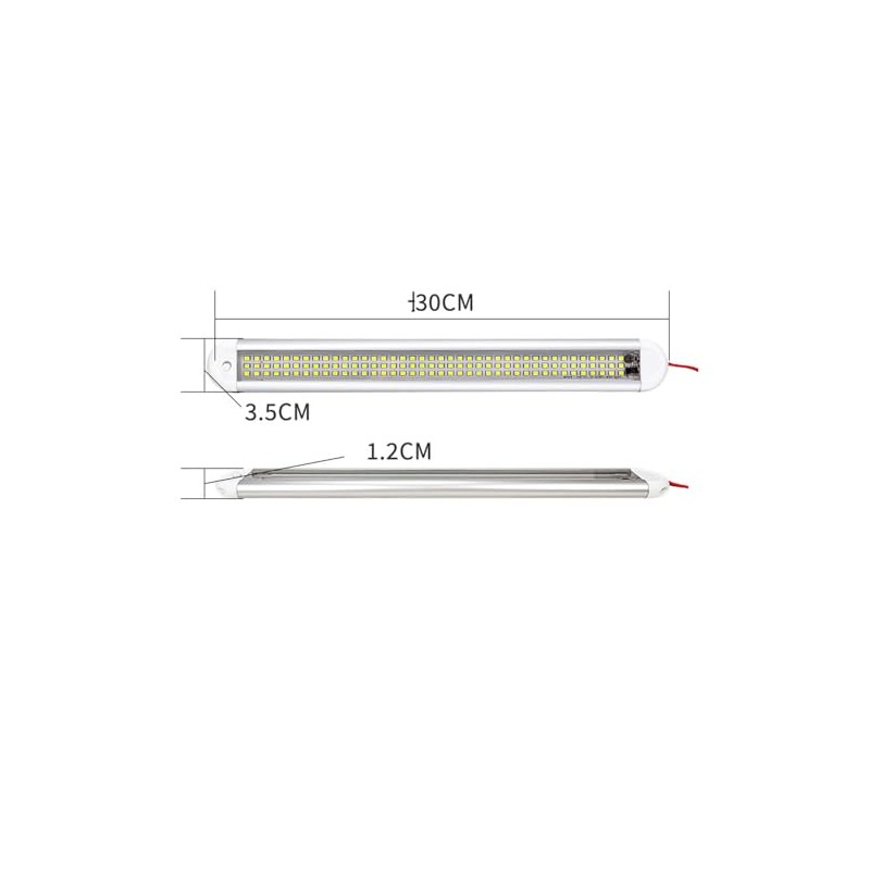 LED Room Lamp, Car Lighting, DC12V-85V, 120 LED Interior Light,