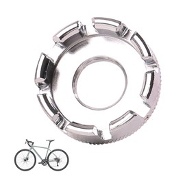 JOYIAL Bicycle Spoke Wrench, Wheel Spokes Spokes Tightening Bicycle Spoke Tool, Forged Steel Nipple Wrench for Spoke Size Bicycle Repair (Basic Version)