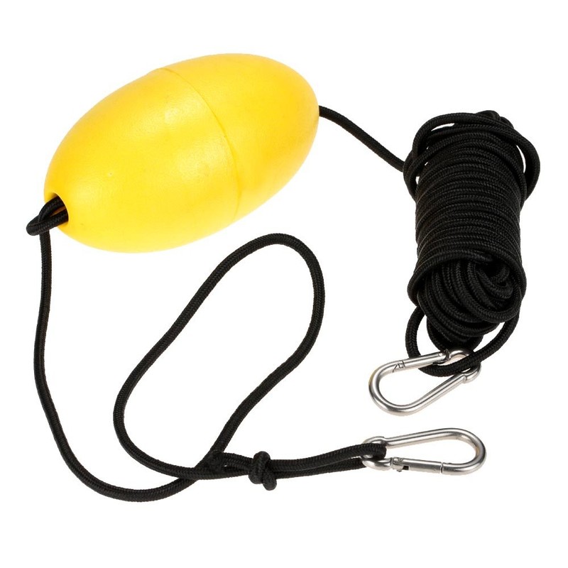 Docooler 1pc Kayak Drift Anchor Tow Rope Tow Line 9.1m