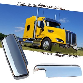 For Truck Peterbilt 579 567 2014-2021 Door Mirror Cover Chrome Right Passenger Side