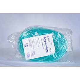 Global Crush Resistant Oxygen Tubing - 50'(50 ft) Tubing, Green - 1 Each