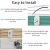 Siding Mounting Block, 8141DBL Siding Mounting Kit with Built-in Electrical