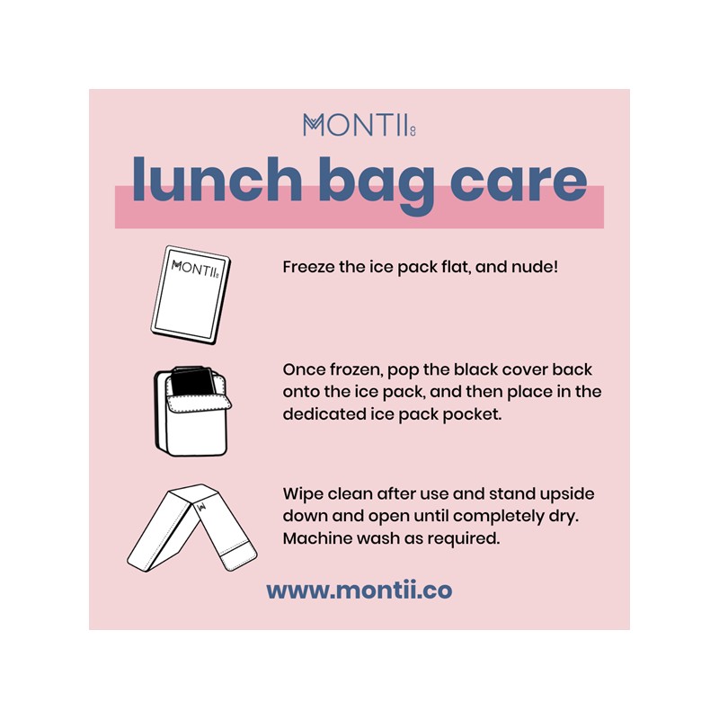 MontiiCo Medium Insulated Lunch Bag - Superhero