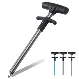 OROOTL Fish Hook Remover Tool Extractor, Portable Easy Squeeze Out Fishing Hook Separator Aluminum Fish Dehooker Removal Puller for Saltwater Freshwater Fishing