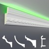 HEXIM LED Stucco Moulding Strips – Indirect Lighting with Ceiling