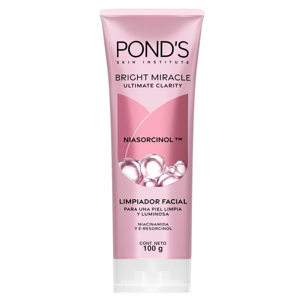 POND'S Limpiador Facial en Espuma Bright Miracle con Niasorcinol Anti-manchas,