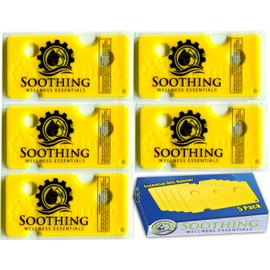 5 Pack Essential Oils Opener Key Tool Set (Canary Yellow) - The Perfect Opener and Remover Accessory for Roller Balls and Caps on Most Bottles – for DoTerra, Young Living, Aura Cacia & More