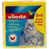 Vileda Sponge Cloth 5+1 Pieces Super Water Absorbent 18 x
