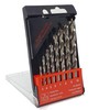 HSS-G 8-Piece Precision Wood Drill Bit Set 3-10 mm Polished