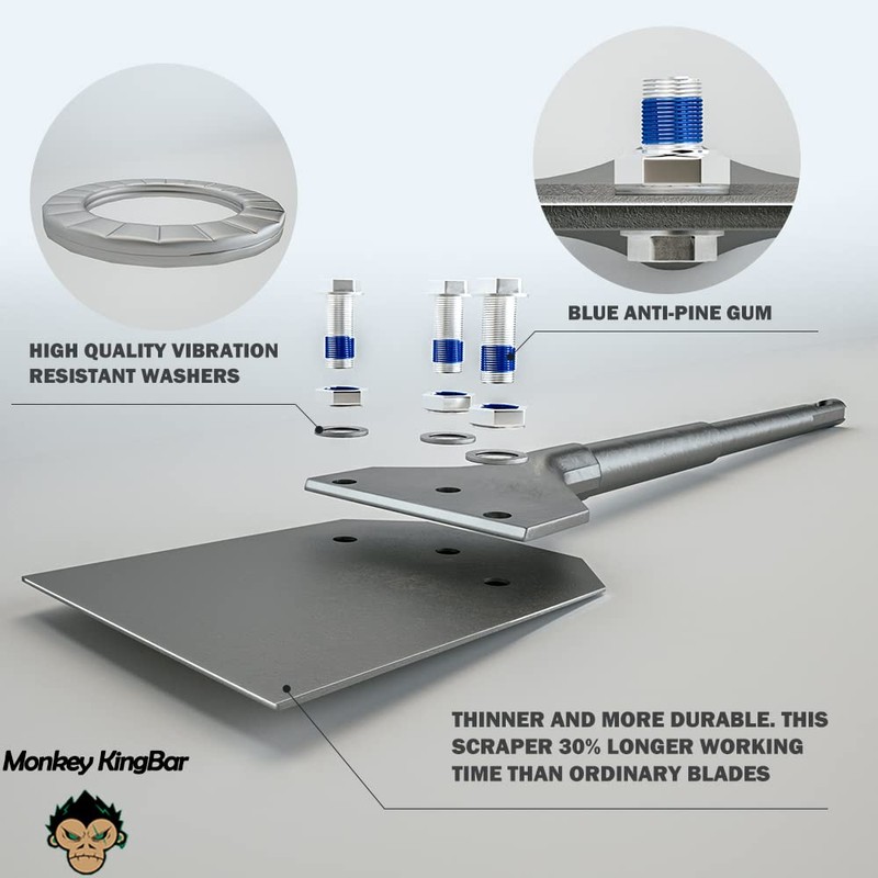 Monkey King Bar- Sds Plus Bits 4 Inch Wide -(4"x10")