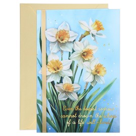 Sympathy Gifts for Loss of Loved One - Sympathy Card with Envelope Condolences Card for Loss of Mom Mother Dad Father Grandma Grandpa Husband Wife Women Men