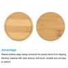 sourcing map Set of 3 Saucers for Flower Pots 10