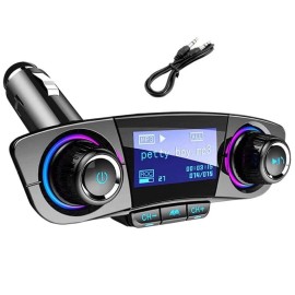 For Car Wireless Bluetooth FM 2USB Bluetooth 4.0 FM Transmitter 1.3in LED Screen