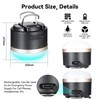 Romon Led Campinglampe,3600 Mah Akku,RGB Farbwechsel Camping Laterne Mit USB