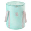 mitas Foot Bath Bucket, Blue, Large, Foldable, Storage Bag Included,
