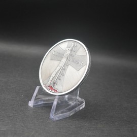 Knights Templar Challenge Coin Armor of God Religious Cross Prayer Coin