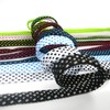 DELELE Athletic Flat Shoe Laces: Double Layer Colorful Twill Shoelaces