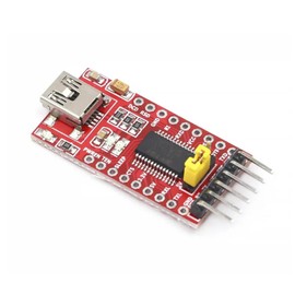 10 Pieces of FT232RL Mini USB to TTL Serial Converter Adapter Modules, 3.3V/5.5V.