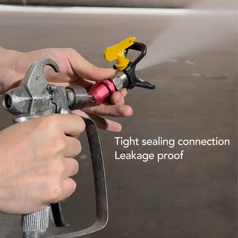 Spray Tip Guard Nozzle Base Swivel Aluminium Alloy Spray Guide