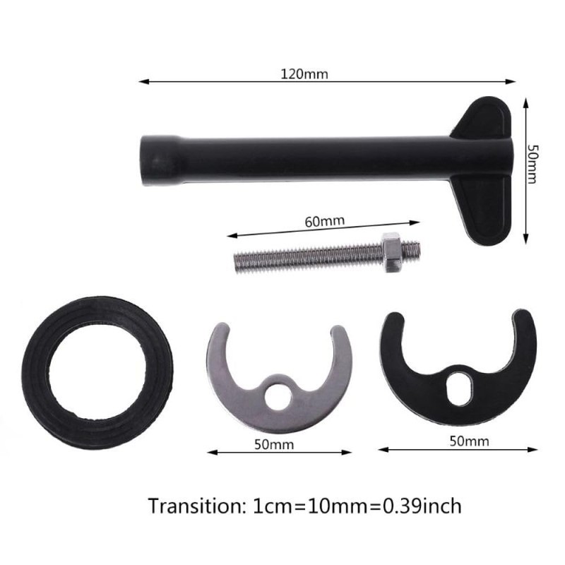 2 Sets Faucet Fixing Tool, Basin Monobloc Mixer Tap Fixing