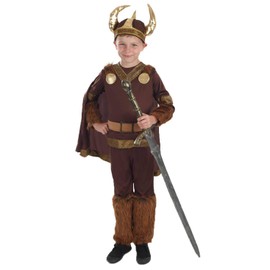 Fun Shack Boys Viking Costume for Kids, Child Viking Outfit for Boys and Girls, Fun Viking Dress-Up for Children, Medium