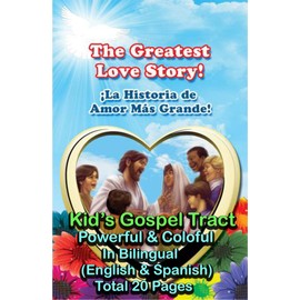 Kid's Gospel BIBLE TractS in English/Spanis