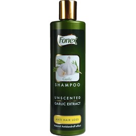 Fonex Knoblauch Shampoo 375ml | Garlic Hair Care Shampoo | Haar-Shampoo mit Knoblauch | Intensiv reparierende | Anti Haarausfall | sprödes-trockenes-strapaziertes-Haar | Sarimsak Sampuan