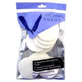 Victoria Vogue Cosmetic Rounds Latex 12S Regular Size (3 Pack)