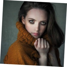 NOLITOY Artificial Lashes 5 Pairs Black Tubing Mascara False Eyelashes for Stage Makeup