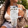 Dog Mom Tumbler, Mothers Day Gifts for Dog Lover, Birthday