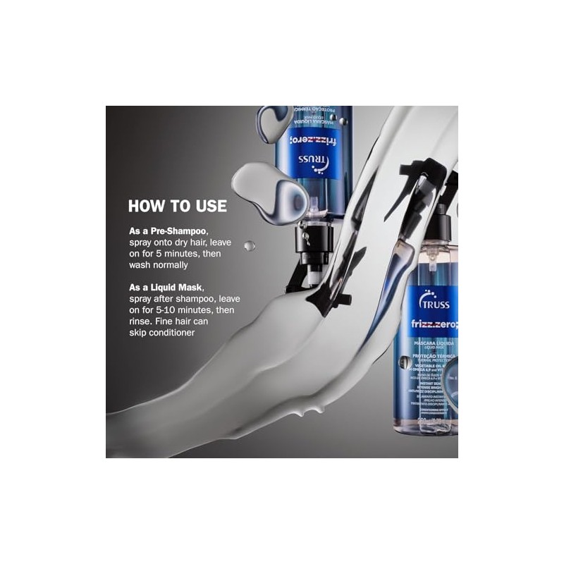 TRUSS Mascara Liquida Frizz Zero 260ml