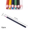Lotsdonxia 12 Pcs Tailor's Chalk Pencils – Water-Soluble Sewing Marking