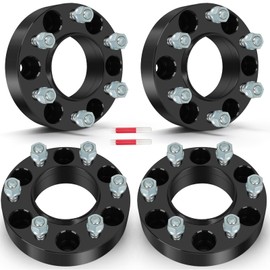 ECCPP 4PCS 6x5.5 to 6x5.5 Wheel Spacers Hub Centric 1.25" 6 Lug 6x139.7mm 14x1.5 95.1mm for Toyota for tundra wheel spacers 2022-2023| for Lexus LX600 2022-2023