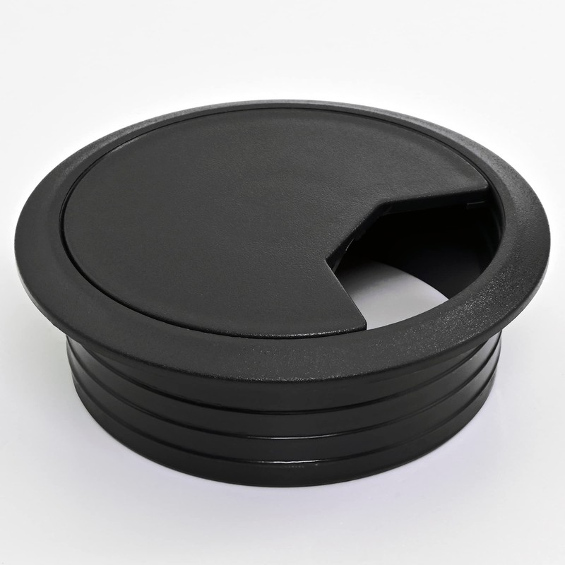 Mprofi MT® 5 x Cable Grommet Desk - Black Plastic