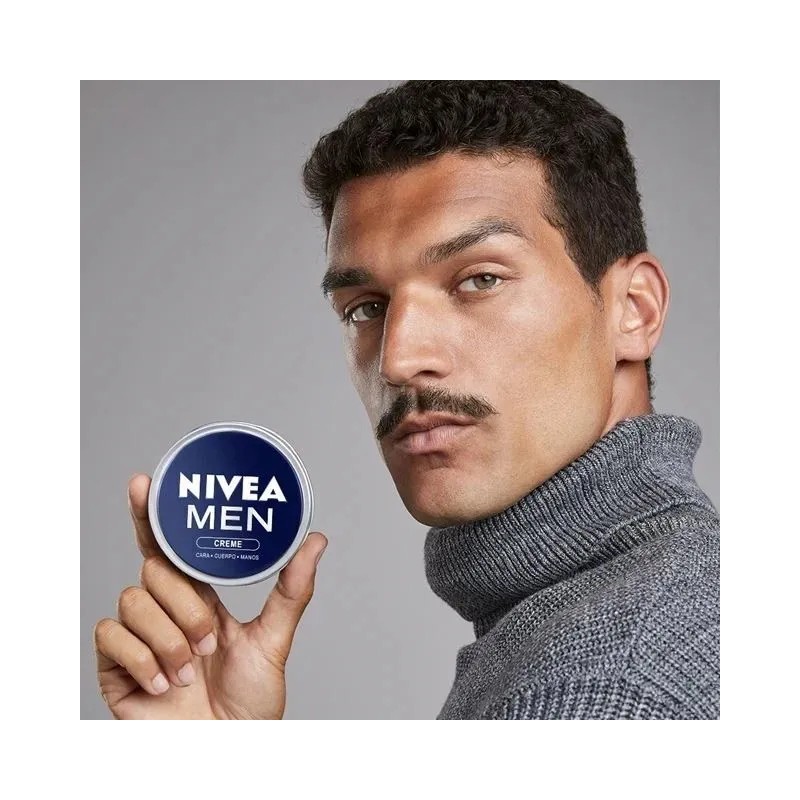 Crema Corporal Nivea Men Creme Humectante Vitamina E 75 Ml
