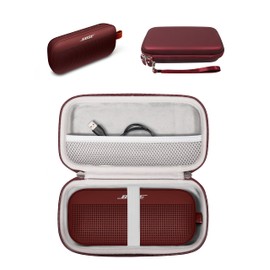 GETGEAR Travel Case Replacement for Bose SoundLink Flex Bluetooth Portable Speaker (Carmine Red)