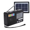 Solar Charging Radio Portable Radio with Emergency LED Flashlight Support